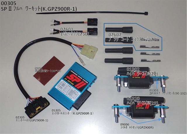 ASウオタニ GPZ900R 逆輸入車（A1-A11） SP2フルパワーキット