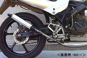 RSY 走り屋倶楽部 タイプ1 （シルバー）サイレント仕様 ステー付属/RZ50［RA01J・RA02J］ 115-HC1S-SF-RZ-SL【同梱不可商品】