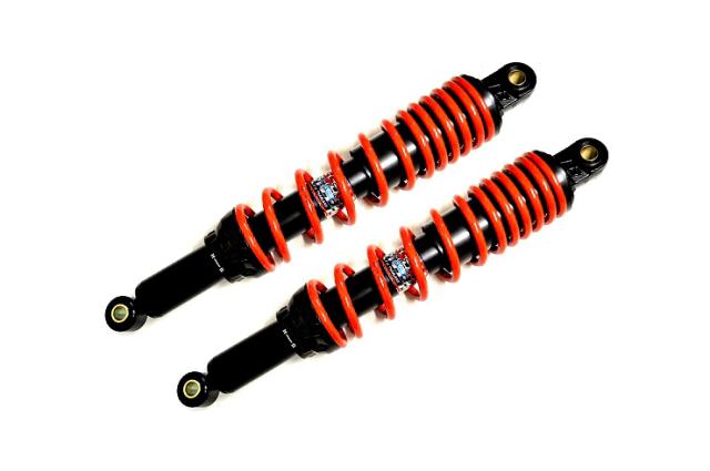 KN企画  ハンターカブ［CT125］・クロスカブ YSS リアショック DTG 365mm バネレート調整付（ブラック/レッド） YSS-365-DTG-02