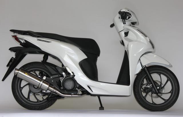 REALIZE Dio110 ［2BJ-JK03］  22Racing SUS ステンレスマフラー 358-009-00の通販は