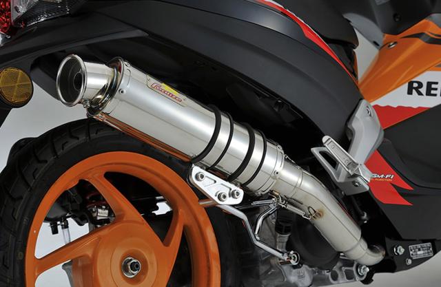 REALIZE TARANIS 110  EXIST（イグジスト） SUS ステンレスマフラー 332-010-00の通販は