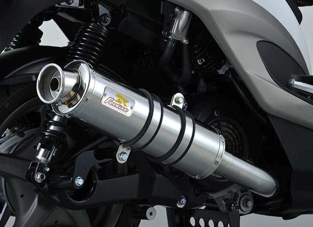 REALIZE シグナスX （1型-3型）国内仕様 ［SE44J/SE12J］ 22Racing SUS ステンレスマフラー 314-009-00の通販は