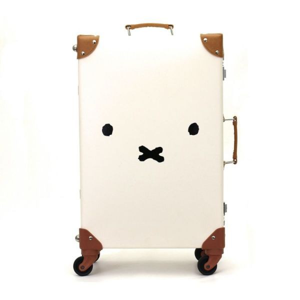 ミッフィー miffy トランク M フェイスナチュラル スーツケース 36L