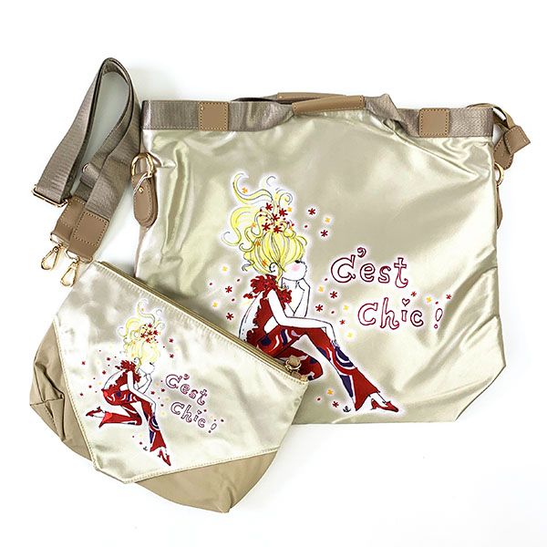 すーちゃんの夏休みバッグ 水森亜土 SAC スカーフ親子バッグ BE セ・シック ショルダー