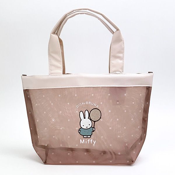 ミッフィー miffy トートバッグ 風船 BE ベージュ シャーベット