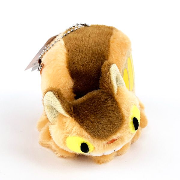 スタジオジブリ となりのトトロ ぬいぐるみバッチネコバス ブラウンの
