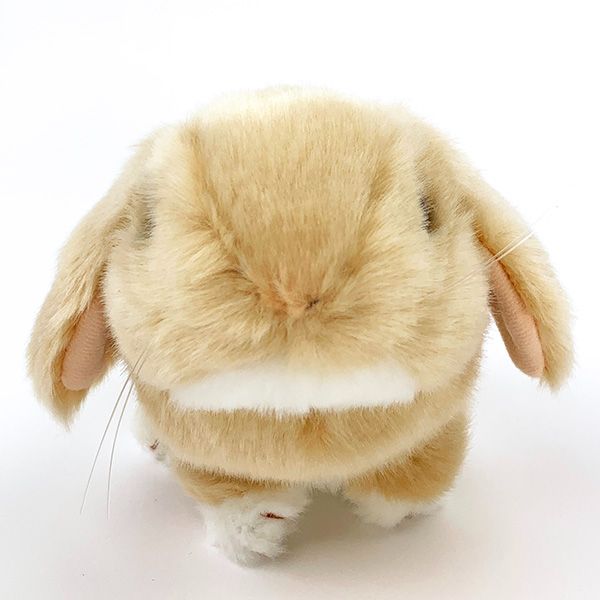 ロップイヤーうさぎ オレンジ りくのなかま ぬいぐるみ 茶 吉徳の通販