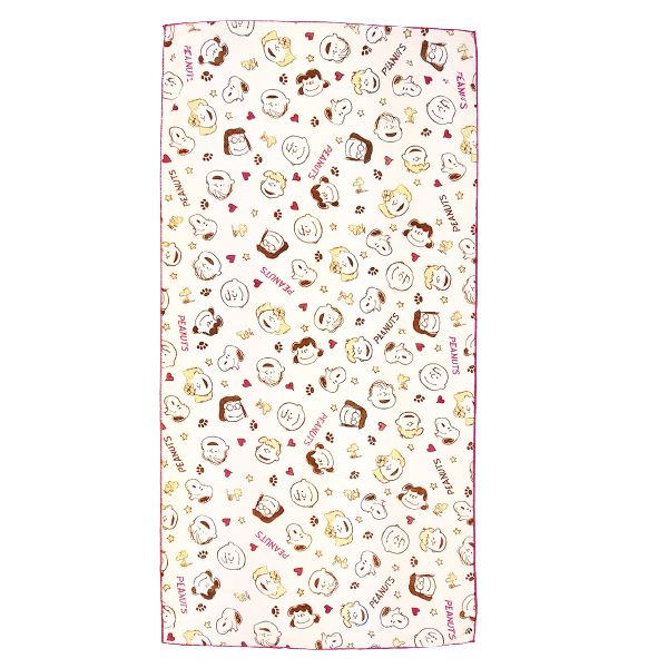 スヌーピー クイックドライ バスタオル フレンズ2 速乾 タオル サマー プール アウトドア