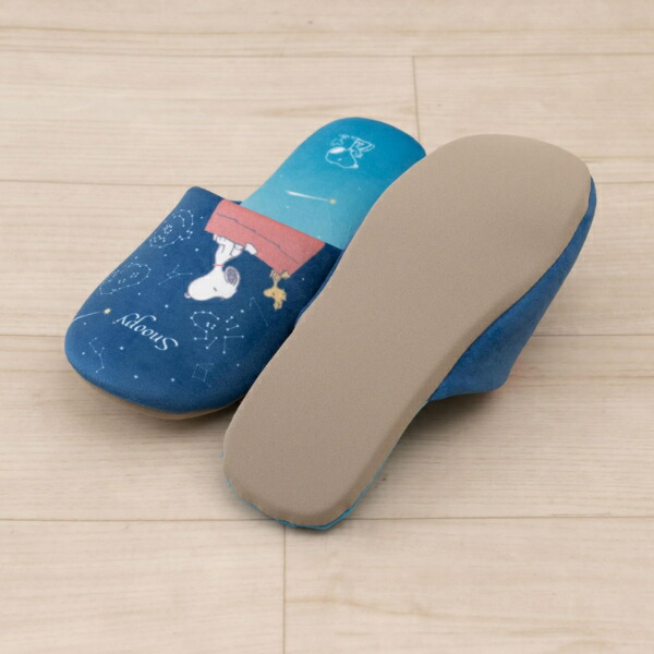 スヌーピー 星空スヌーピー スリッパ ブルー SNOOPY スヌーピー 星空スヌーピー スリッパ ブルー SNOOPY