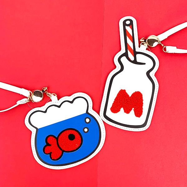 サンリオ ハローキティ クラシック ダイカットリールパス 金魚鉢 パス