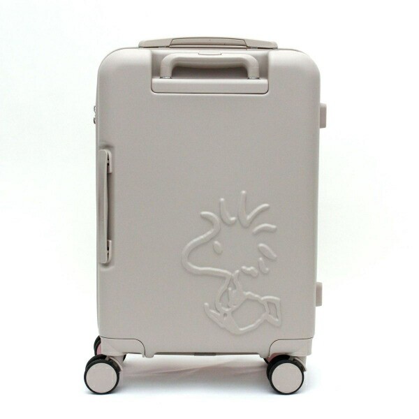 スヌーピー スーツケース （ピンク/グレージュ） 32L キャリーケース 