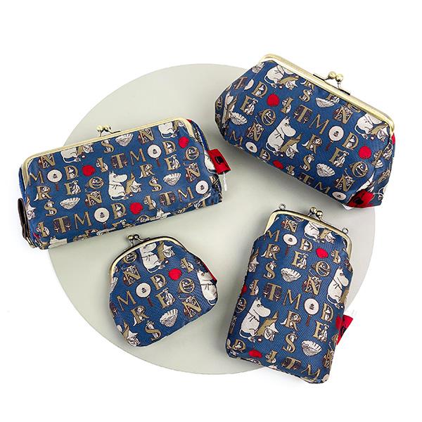 ムーミン ジャガードがま口財布 思い出 ポーチの通販はau PAY