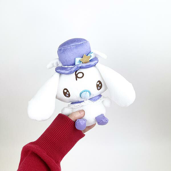 サンリオ　シナモロール　シナモン&ミルク　プライズぬいぐるみ　非売品 シナモロール ホワイトくまケープ ぬいぐるみ プライズ シナモン