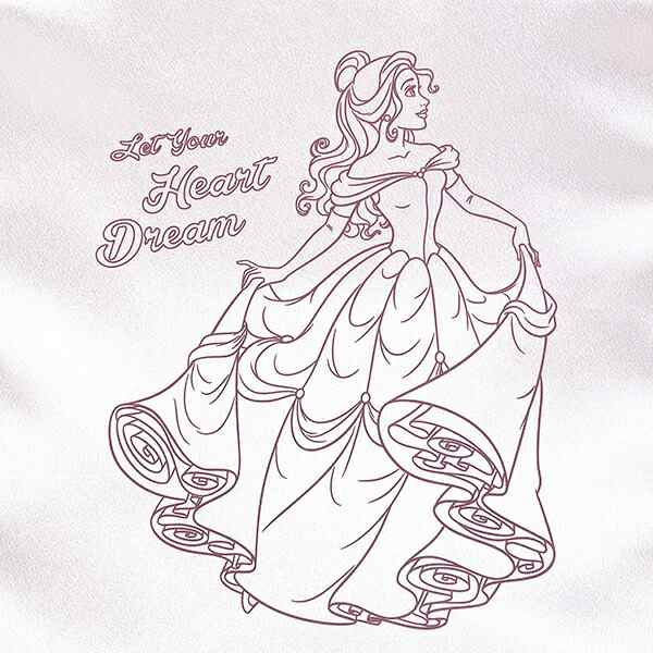 Coach&Disneyコラボ美女と野獣ベルミニカメラクロスボディバッグ