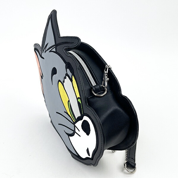 トムとジェリー トム フェイスダイカットショルダーバッグ Flapper