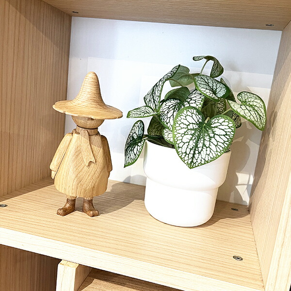 木製フィギュア デンマーク Boyhoodムーミン 約15cm Boyhood Moomin ムーミン トロール Oak Large - Moobeli