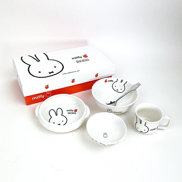 ミッフィー miffy アップル 食器ギフトセット 出産祝い ギフト 日本製の通販は 5,500円