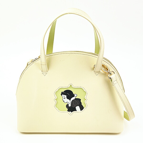 ディズニー プリンセス 白雪姫 ラウンドミニボストンバッグ アイボリー ショルダーバッグ アコモデ ACCOMMODEの通販は 6,026円