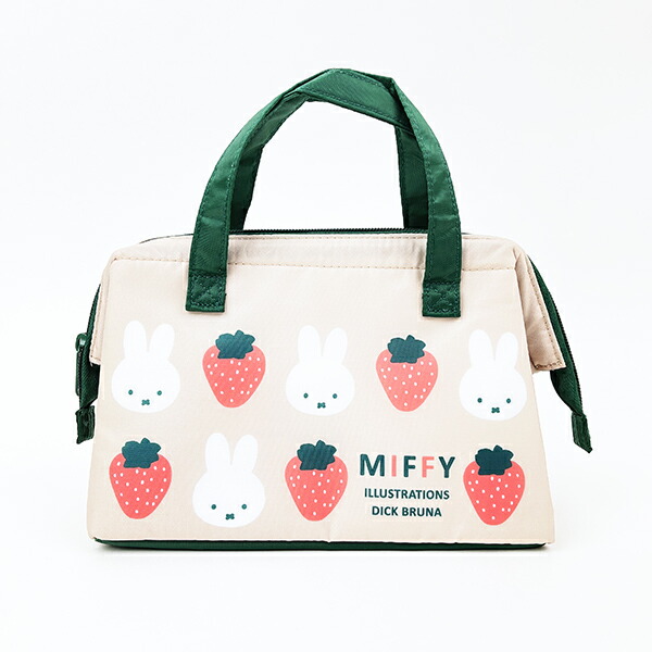 ミッフィー miffy イチゴ 保冷バッグ ランチ MIFFY FRUITSの通販はau