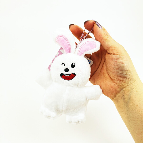 たべっ子どうぶつ THE MOVIE うさぎ ぬいぐるみボールチェーン