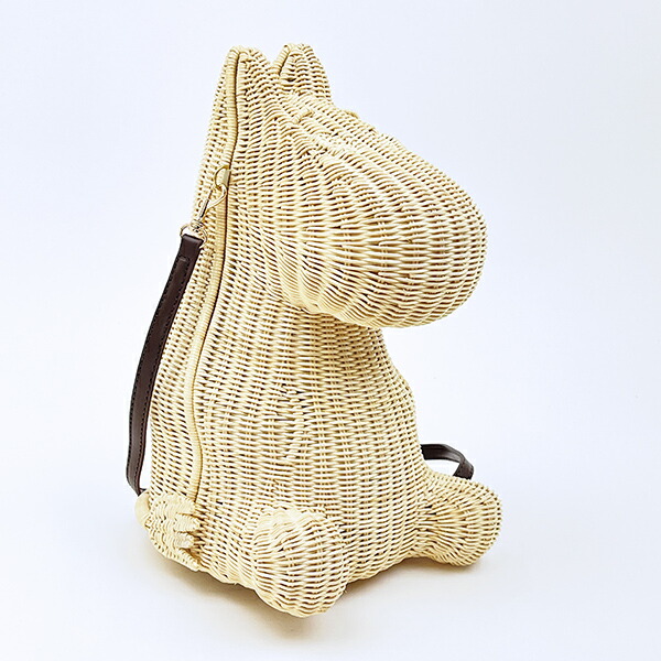 ムーミン ラタンバッグ 全身 ショルダーバッグ ACCOMMODE アコモデ MOOMIN