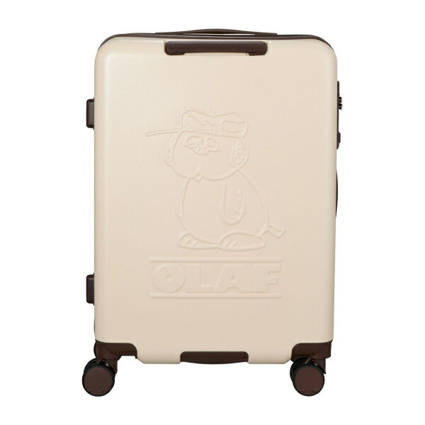 スヌーピー オラフ ジッパータイプ スーツケース 50L (アイボリー) キャリーケース SNOOPY_2