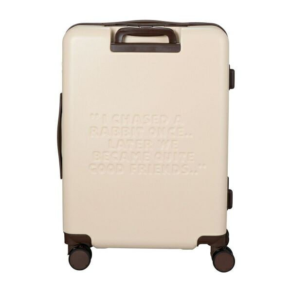 スヌーピー オラフ ジッパータイプ スーツケース 50L (アイボリー) キャリーケース SNOOPY_4