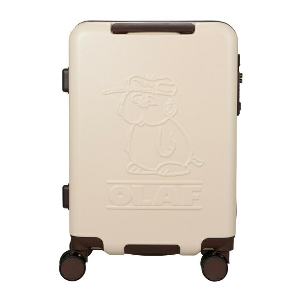 スヌーピー オラフ ジッパータイプ スーツケース 32L (アイボリー) キャリーケース SNOOPY_2