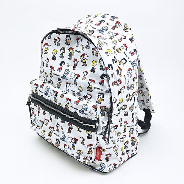スヌーピー リュック バックパック バッグ ホワイト SNOOPY