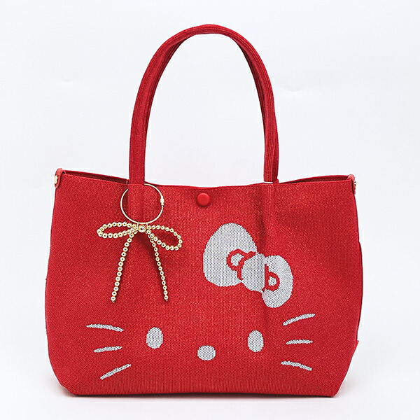 サンリオ ハローキティ トートバッグ レッド Sanrio