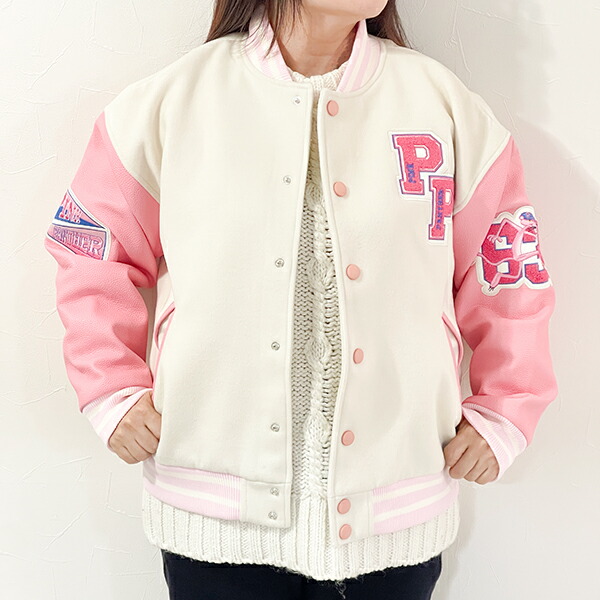 ピンクパンサー クールピンクパンサー スタジャン(L) キャラジャン アパレル_1