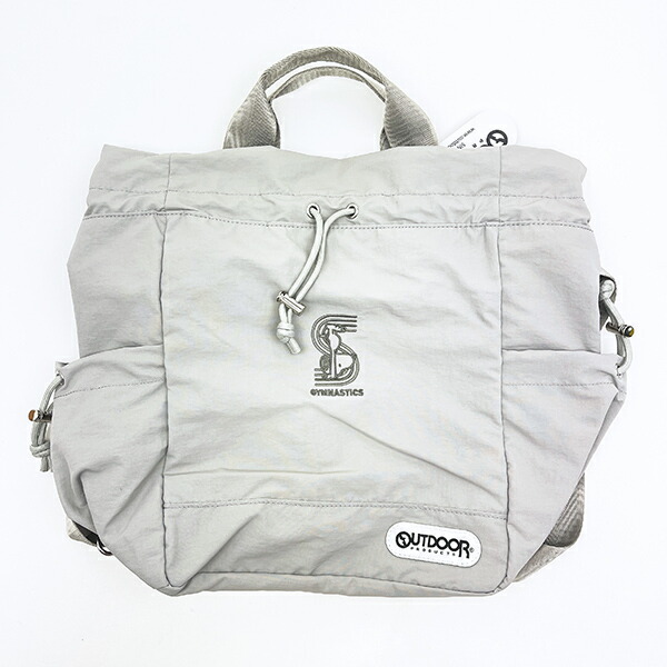 スヌーピー × OUTDOOR PRODUCTS 3WAYリュックサック グレー バッグ SNOOPY