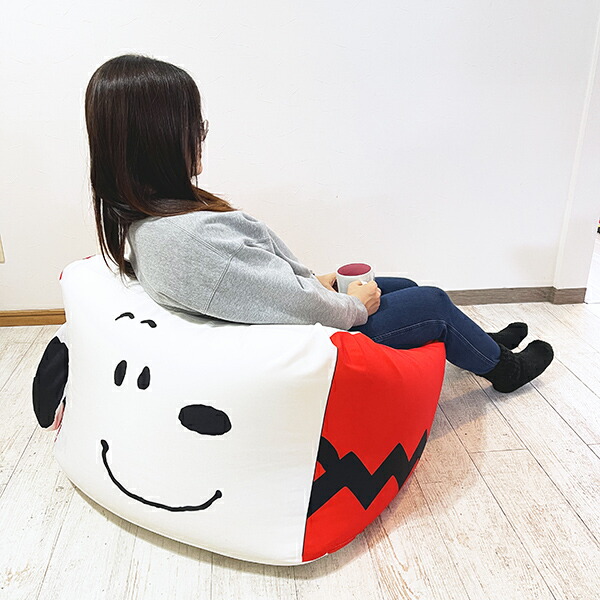 スヌーピー ビーズクッション(L) インテリア SNOOPY_2