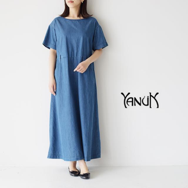 ヤヌーク ショートスリーブ プルオーバー ワンピース 半袖 デニム レディース 春夏 ワンピース 送料無料 Yanuk Short Sleevの通販はau Wowma Crouka Au Wowma 店