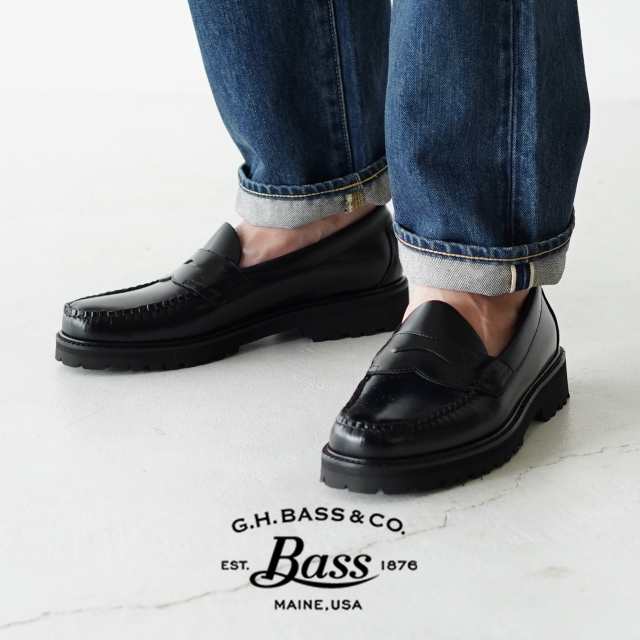 全国 G.H.BASS 白黒ペニーローファー | solinvet.com