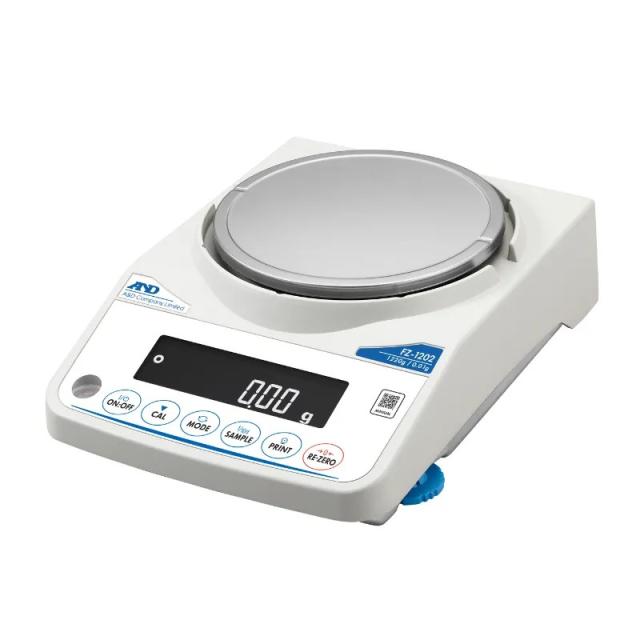 A&D FZ-1202 上皿電子天びん 校正用分銅内蔵型 最大 ひょう量 1220g 最小表示 0.01g