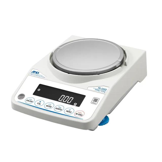 A&D FX-5202 上皿電子天びん 最大 ひょう量 5200g 最小表示 0.01g