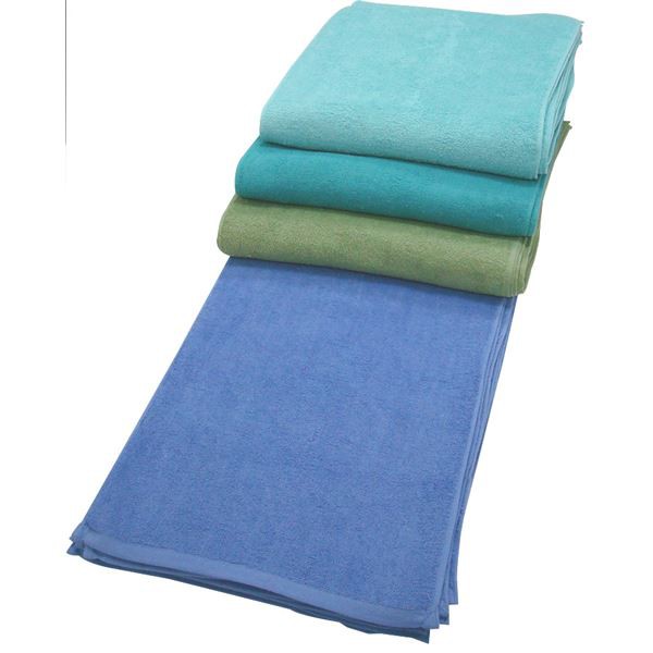 業務用 フェイスタオル/洗顔タオル 【ブルー 60枚セット】 240匁 34cm×86cm 綿100％ 〔美容院 整骨院〕の通販は 11,158円