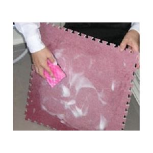 ジョイントカーペット JC-45 30枚セット 色 ローズ サイズ 厚10mm×タテ450mm×ヨコ450mm／枚 30枚セット寸法（2250mm×2700mm） 〔洗える〕 〔日本製〕 〔防... JC-45 ジョイントカーペット45 みずわ工業 ローズ色 1枚 JC-45