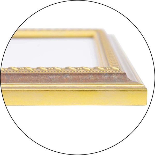 〔軽量水彩額〕金水彩額・銀水彩額・「UV（紫外線）カットアクリル」 柄入り水彩額マット付 F6 ゴールド 軽量水彩額 〕 柄入り 水彩額 マット付 F10 シルバー 金水彩額 銀水彩