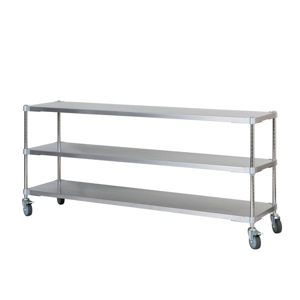 ステンレスシェルフ60×60cm 2段・H70cm 組立式 ステンレス シェルフ 60×120cm 2段 H70cm 日本製 耐錆 耐薬性 耐久性