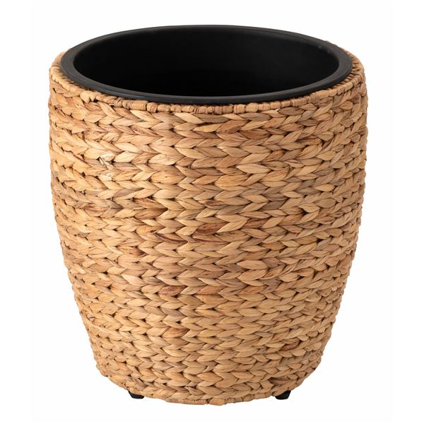 プランター L 約幅37×奥行37×高さ37cm 鉢カバー 鉢 ウォーターヒヤシンス アジアンテイストの通販は