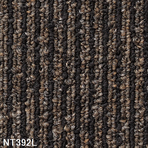〔12枚セット〕 耐候性・耐薬品性・静電性に優れた カーペットタイル LINE NT-392L 日本製 タイルカーペット タイルマットの通販は