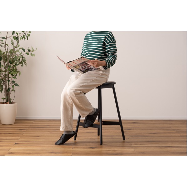 Aflat ハブ・カウンターチェア (ラタン) カウンターチェア 約幅41×奥行