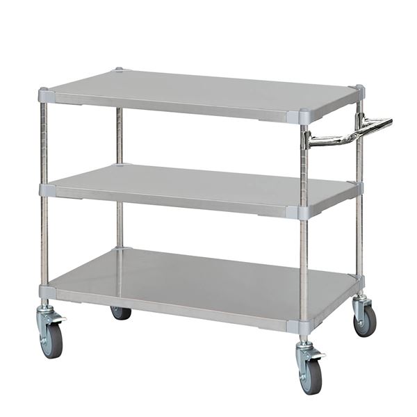 ステンレスワゴン 3段 キャスター付き キッチンワゴン 90cm 2台セット ステンレスワゴン 3段 キャスター付き キッチンワゴン 90cm 2台セット