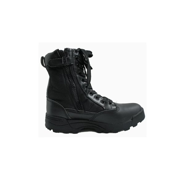 SWAT KOBRA サイドジッパー ブーツ 靴 9W サンド 通気性 ラバーソール レプリカ アメリカ 特殊部隊 ミリタリーブーツ SWAT KOBRA サイドジッパー ブーツ 靴 9W サンド 通気性 ラバーソール