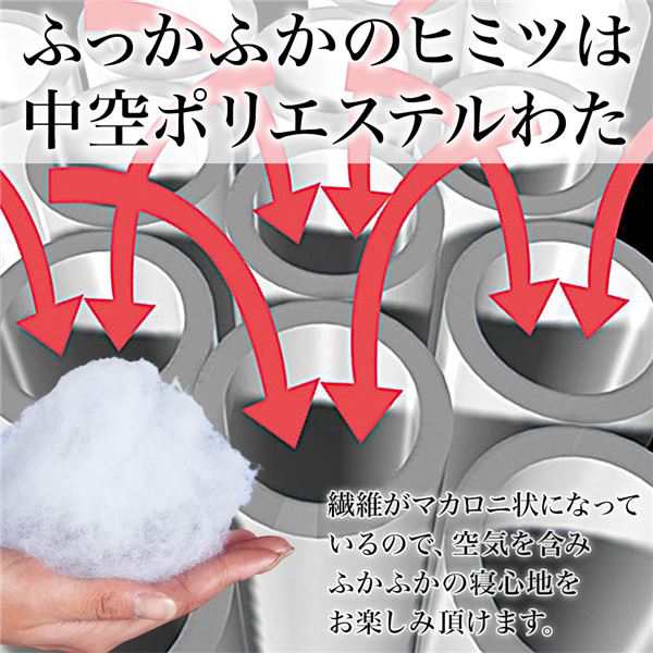 プレミアムウルトラボリューム敷布団 【アイボリー シングル 2枚組