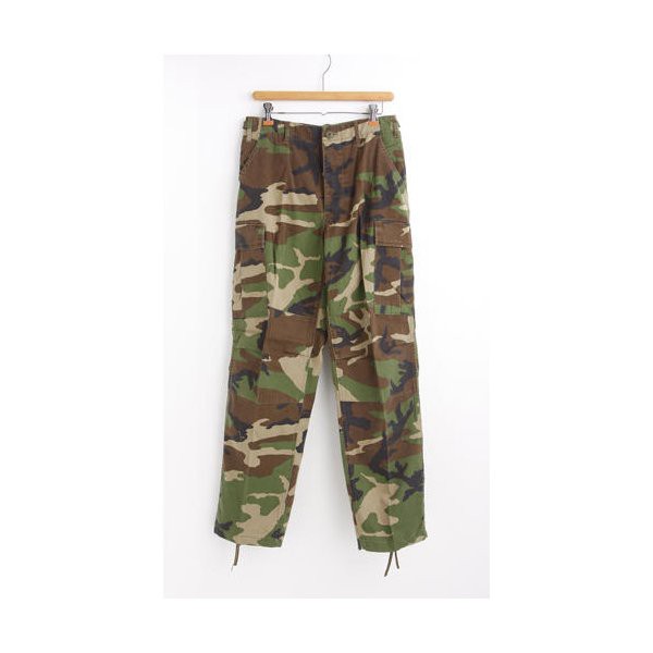 アメリカ軍 BDU カーゴパンツ Mサイズ ウットランド リップストップ YN521007 レプリカ ミリタリーパンツ 軍モノ 迷彩服の通販は