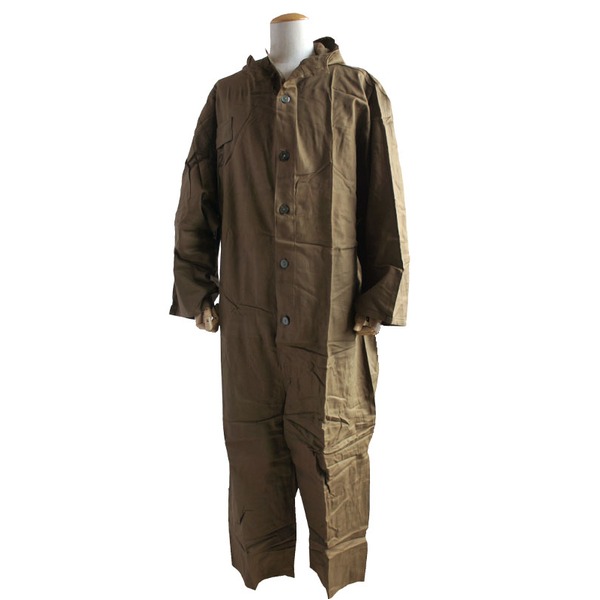 チェコ軍 放出 ワーク カバーオール 2 L相当 チェコ製 綿 デッドストック 未使用 つなぎ ミリタリーウェア ワークウェア