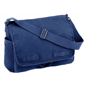ROTHCO ロスコ メッセンジャーバッグ カバン ブルー キャンバス 帆布 HW クラシック ミリタリー ショルダーバッグ